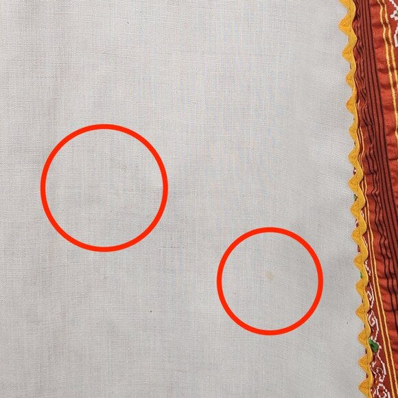 Vintage 70s Prairie Boho Striped Maxi Dress size S? - Picture 12 of 12